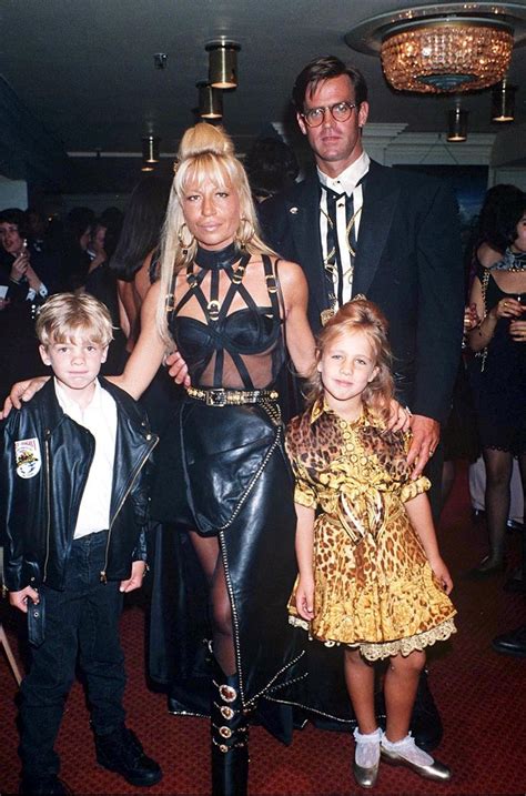 donatella versace early years|Donatella Versace as a kid.